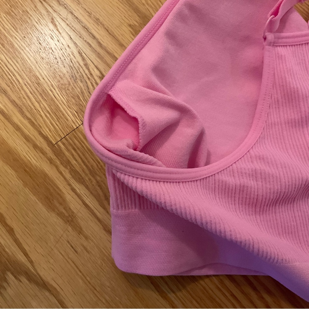Ryka Pink Racerback Sports Bra - Picture 5 of 6